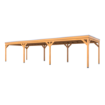 Douglas overkapping 402x1164cm Verando, Origin